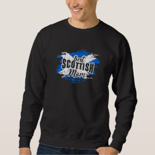 Best Scottish Mom Scotland Mother Family Scotland Sweatshirt
