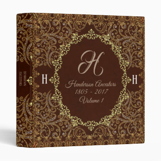 Best Seller Monogram Genealogy Binder