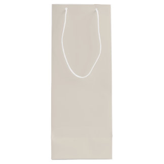 Best Seller Off White Cream Ivory Solid Colour Wine Gift Bag
