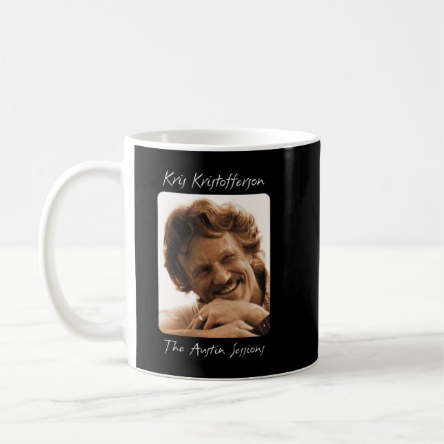 Best Selling ArtWork Actor Singer 80s Style Bobby  Coffee Mug (Left)