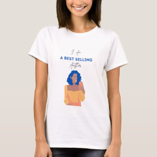 Best Selling Author, Gift for Writers T-Shirt