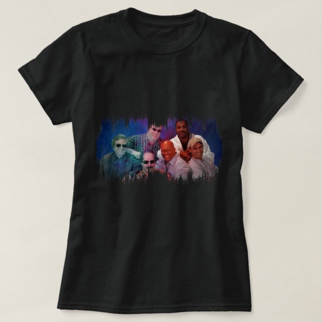 Best Selling Fashion Rucker Music Band And  Black  T-Shirt (Design Front)