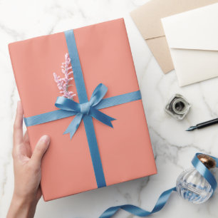Best selling Light Salmon Wrapping Paper