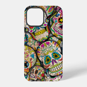 Best Selling Sugar Skull Pattern iPhone 12 Pro Case