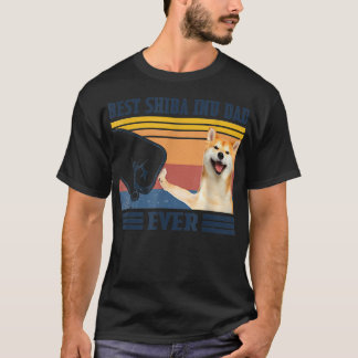 Best Shiba Inu Dad Ever Father's Day Christmas T-Shirt