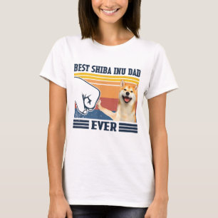 Best Shiba Inu Dad Ever Father's Day Christmas T-Shirt