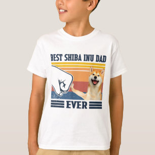 Best Shiba Inu Dad Ever Father's Day Christmas T-Shirt