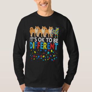 Best Shiba Inu Dog Dad Mom Ever Autism Awareness T-Shirt