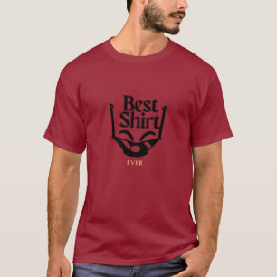 BEST SHIRT Minimalist Typography T-Shirt Trend