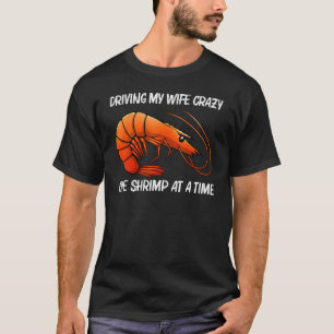 Best Shrimp For Men Boys Prawn Animal Seafood T-Shirt