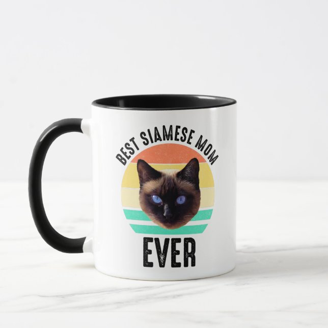 Best Siamese Mom Ever Mug (Left)