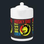 Best Siberian Husky Dad Ever, Dog Dad<br><div class="desc">Siberian Husky Dad, Dog Dad, Husky Dad is a cute husky design for men that are husky dads.Funny husky shirt is a husky lovers gift, makes a cool husky dog gift for husky owner.Siberian husky dog , graphic tee shirt shows a cute husky puppy dog as a cartoon husky. husky...</div>