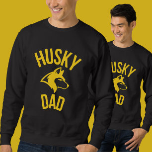 Best Siberian Husky Dad Ever, Dog Dad Sweatshirt
