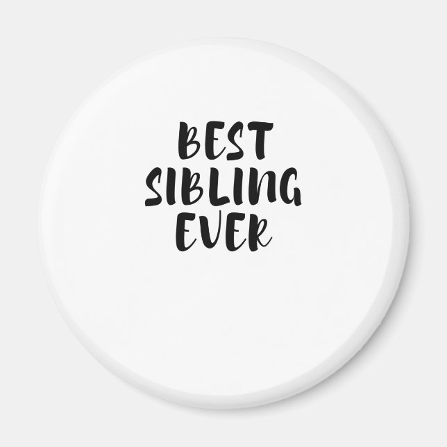 Best sibling magnet (Front)