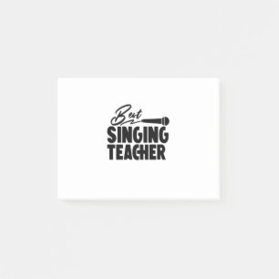 Best Singing Teacher Post-it Notes