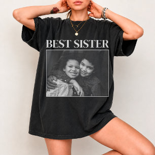 Best Sister Custom Photo Shirt Personalized Gift