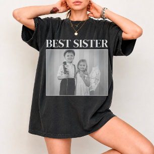 Best Sister Custom Photo Shirt Personalized Gift
