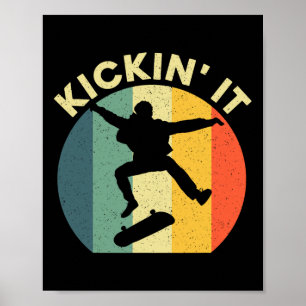 Best Skater Gifts Skateboarder Art For Men Women U Poster