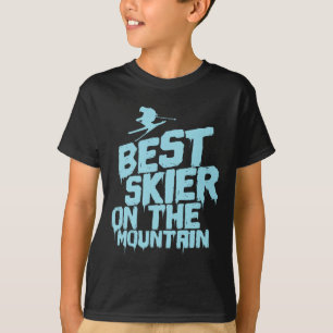 Best Skier On The Mountain Skiing T-Shirt