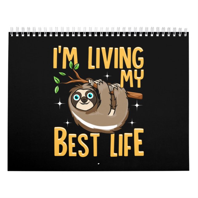 Best Sloth Calendar (Cover)