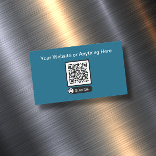 Best Small Quantity QR Code Business Card Magnets