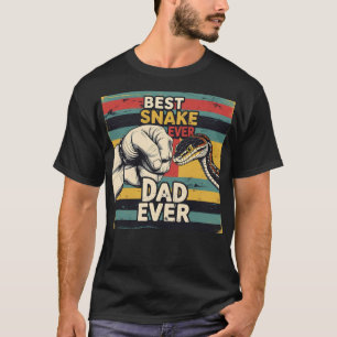 Best Snake Dad Funny Snake T-Shirt