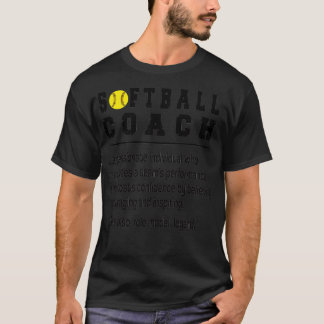 Best Softball Coach Gifts Softball Coaching 2 T-Shirt