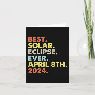 Best Solar Eclipse Ever April 8th 2024 Totality As Card