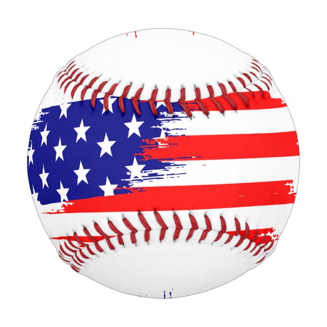 Best Solid Colour USA flag Baseball (Front)