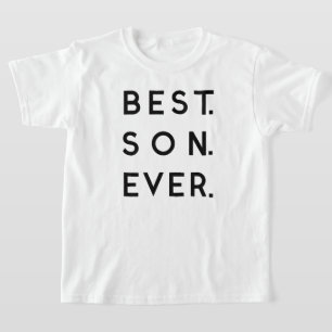 Best Son Ever Best Mom Ever Mother's Day Matching  T-Shirt
