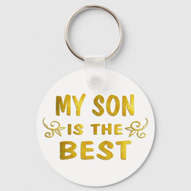 Best Son Keychain (Front)