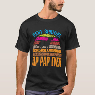 Best Spaniel PAP PAP EVER Vintage T-Shirt