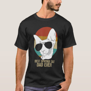 Best Sphynx Cat Dad Hairless Cat Father Men’s Mp T-Shirt