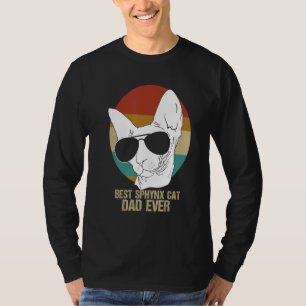 Best Sphynx Cat Dad Hairless Cat Father Men’s Mp T-Shirt