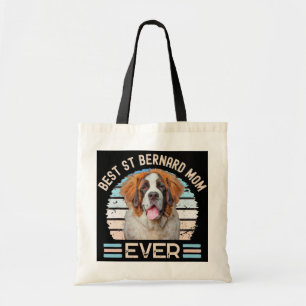 Best St Bernard Mom Ever dog Mother's Day Tote Bag