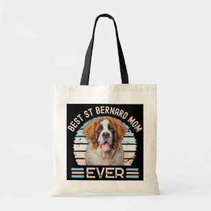 Best St Bernard Mom Ever dog Mother's Day  Tote Bag
