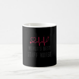 Best Staff Nurse  Nurses Week  Nursing Nurse Coffee Mug