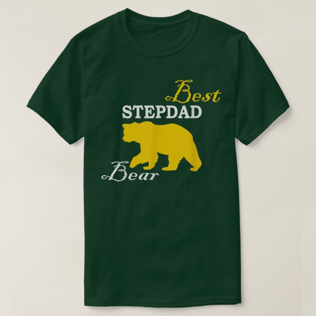 Best Stepdad Bear381  T-Shirt (Design Front)