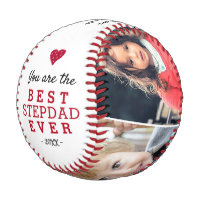 Best Stepdad Heart 4 Photo Collage