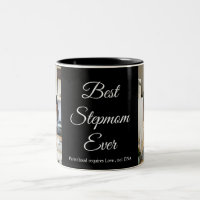 Best Stepmom Ever Custom Photo Collage Bonus Mom
