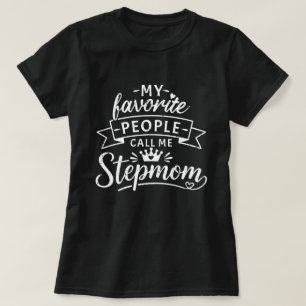 Best Stepmom Gift From Cute Blended Family T-Shirt