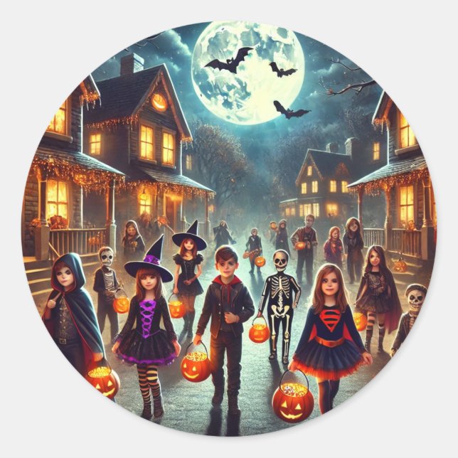 Best stickers halloween party  (Devant)