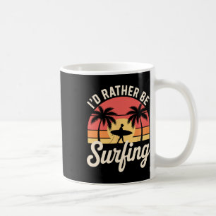 Best Surfing Art For Men Women Surfer Surf Surfboa Coffee Mug