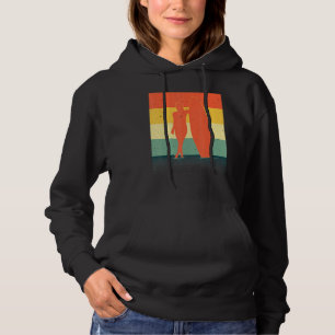 Best Surfing For Women Girls Surfer Vintage Surf B Hoodie