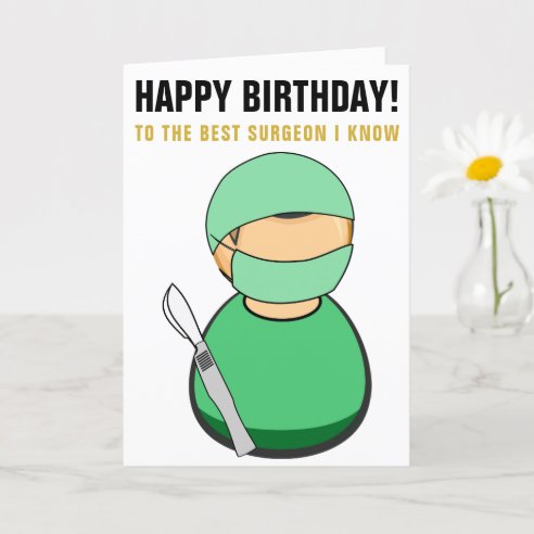 Doctors Birthday Cards | Zazzle CA