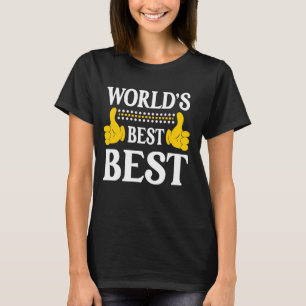 Best Surname Funny Team Family Last Name World's B T-Shirt