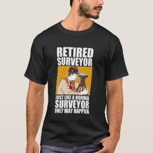 Best Surveyor Art Men Women Land Surveying Enginee T-Shirt