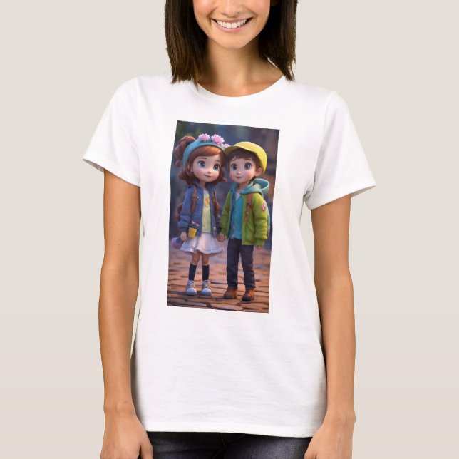 best t shirts for girls  (Front)