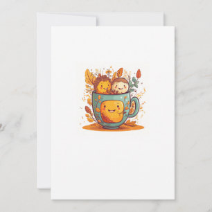 best tea,bestie, cute, tea themed invitation