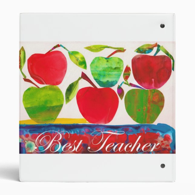 Best Teacher Binder (Back)